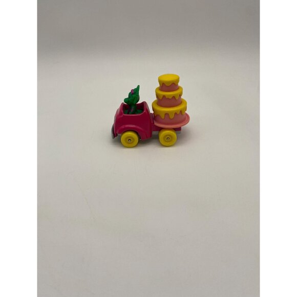 1993 Barney The Dinosaur Die Cast Baby Bop Cake Car - Picture 2 of 8